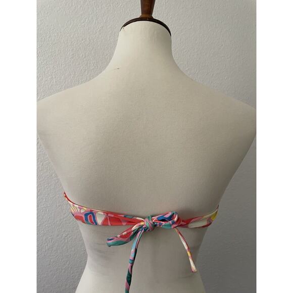 Kenny Flowers Swim Knot Bandeau Bikini Top Colombia Strapless Swimwear - Picture 5 of 5